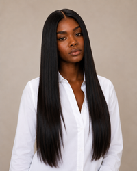 Perruque lisse naturelle HD lace, EVERYDAY SLEEK Sidonie Hair