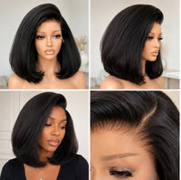 Perruque bob kinky HD lace 5x5, VOLUMINOUS KINKY BOB