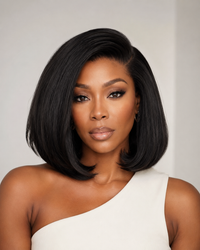Détail texture kinky, perruque VOLUMINOUS KINKY BOB