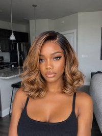 Perruque blond miel densité 250%, I AM HONEY Sidonie Hair