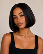 Glueless Ultra HD Lace 250% Bob Lisse Noire – EVERYDAY BOB