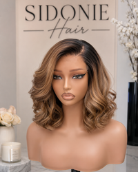 Perruque bob body wave blond miel glueless – I AM HONEY