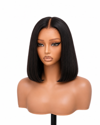 Perruque bob lisse noire glueless – EVERYDAY BOB