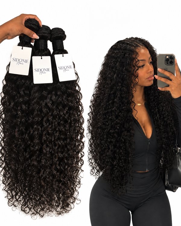 Lot de Bundles Deep Curly – Virgin Hair | Denses de la racine aux pointes
